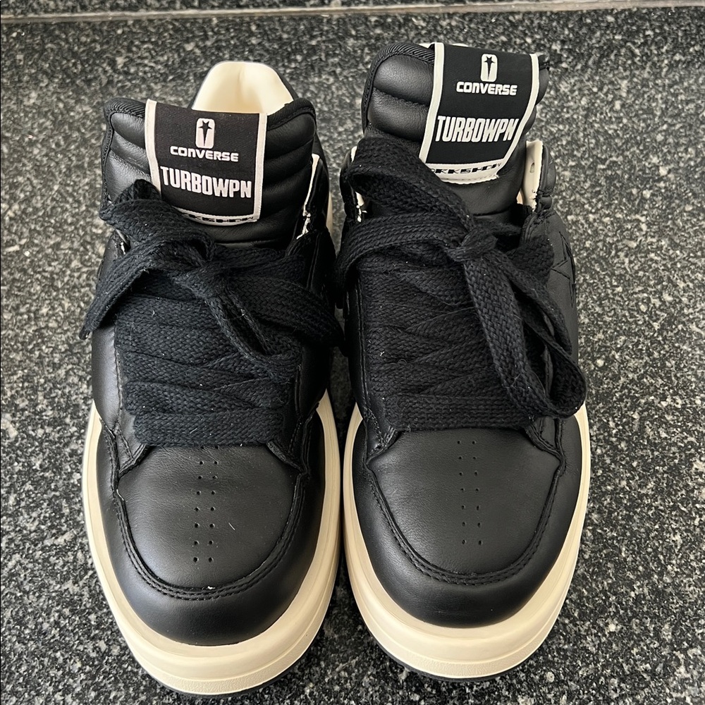 BRAND NEW Converse TURBOWPN Black and White High-Tops